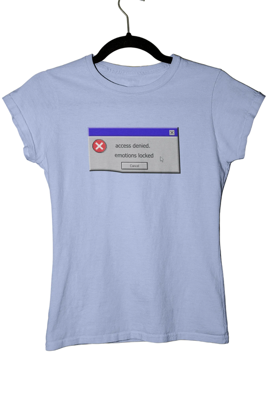 access denied. emotions locked - Baby Tee