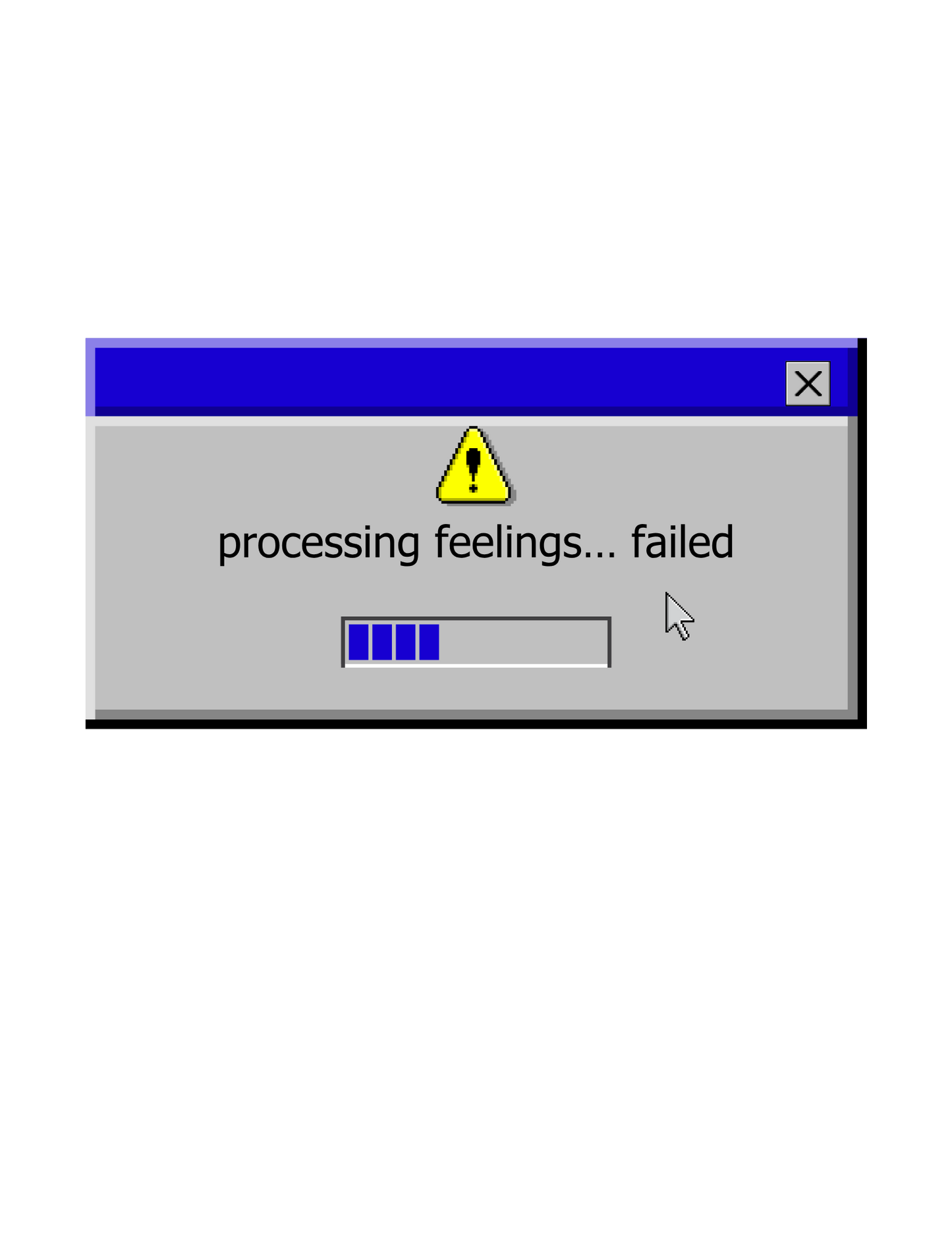 processing feelings...failed - Baby Tee