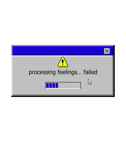 processing feelings...failed - Baby Tee