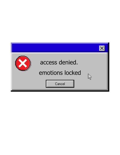 access denied. emotions locked - Baby Tee