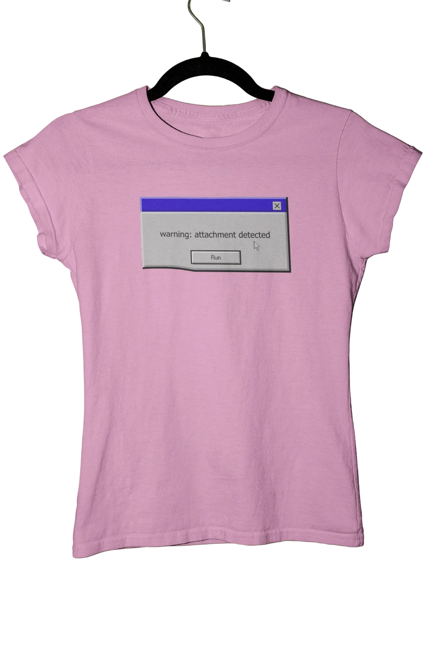 warning: attachment detected - Baby Tee