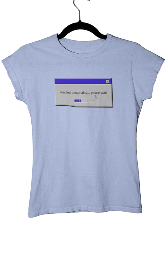 loading personality... please wait - Baby Tee