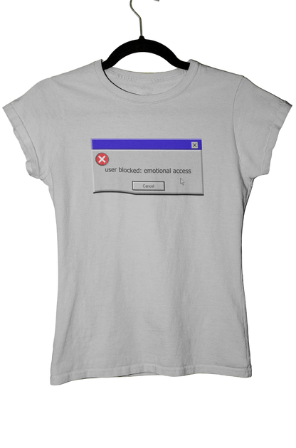 user blocked: emotional access - Baby Tee