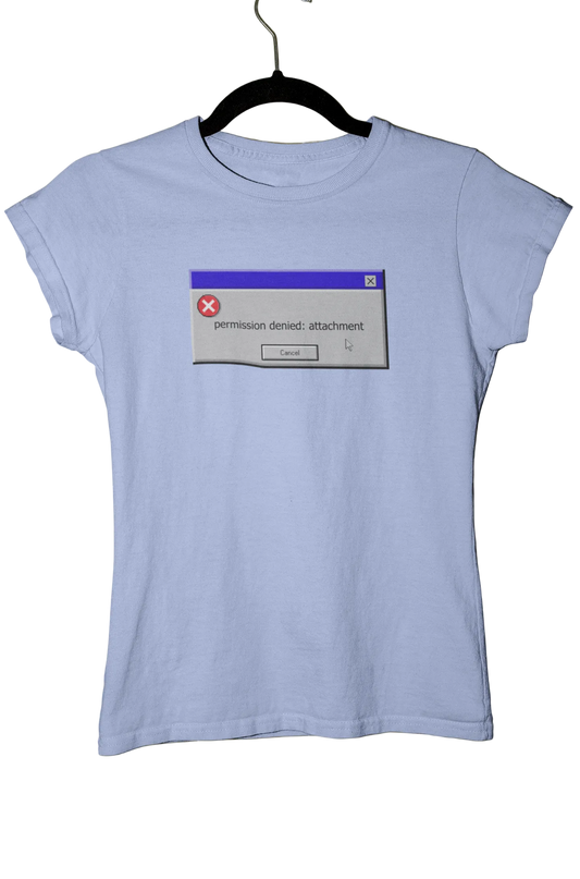 permission denied : attachment - Baby Tee