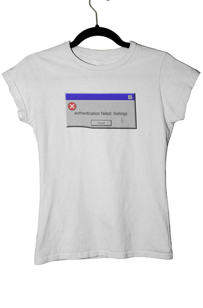 authentication failed: feelings - Baby Tee
