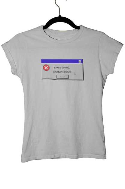 access denied. emotions locked - Baby Tee