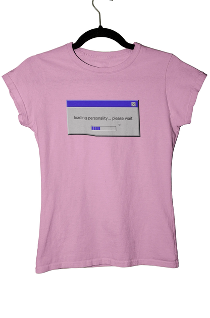 loading personality... please wait - Baby Tee