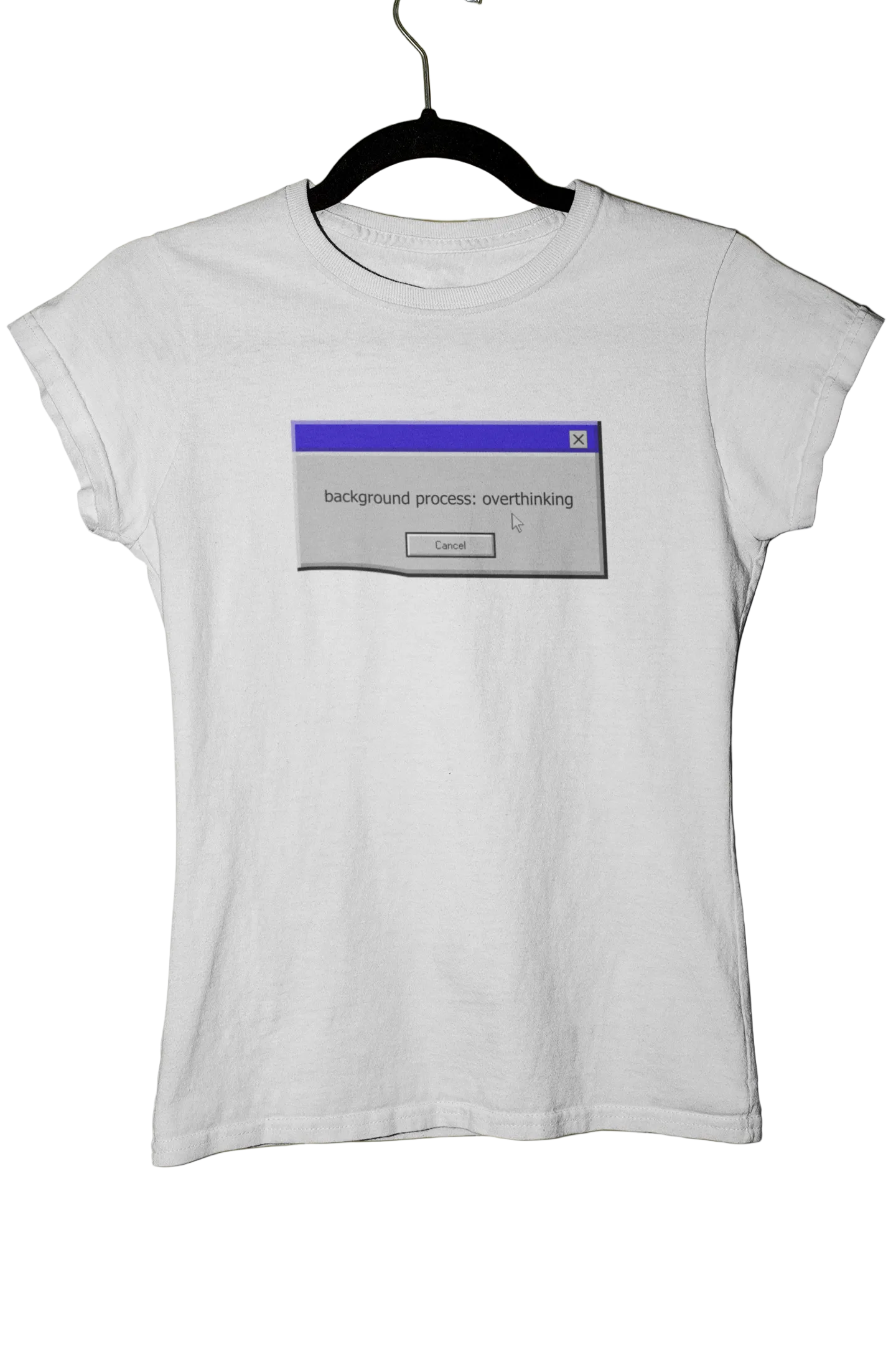 background process: overthinking - Baby Tee