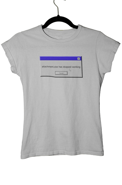 attachment.exe has stopped working - Baby Tee