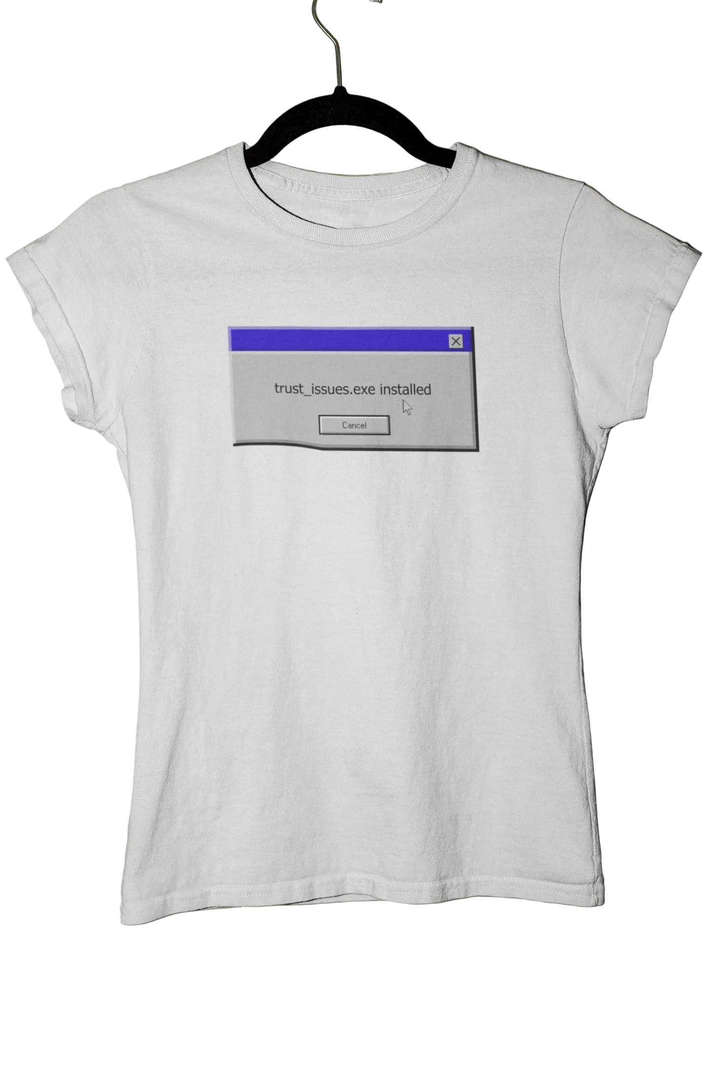 trust issues.exe installed - Baby Tee